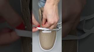 How to put your shoelaces on your shoes style [upl. by Ebony]