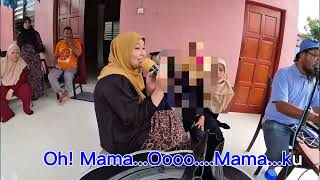 Mawar putih untuk mama Karaoke Majlis Kawin Zatul amp Din 241223 di kampung [upl. by Weissman]