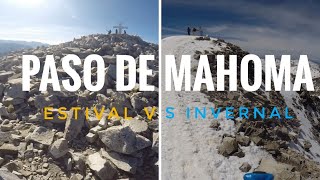 Paso de Mahoma en el Aneto comparativa entre condiciones invernales y estivales Recomendaciones [upl. by Enattirb]