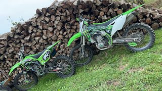 Kawasaki kx450f full gas🔥wheelies  top speed🔱 [upl. by Airrej507]