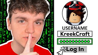 I HACKED a FAMOUS YOUTUBERS Roblox Account [upl. by Kemme215]