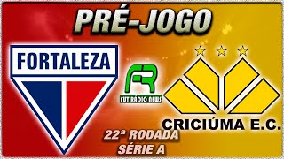 FORTALEZA X CRICIÚMA l CAMPEONATO BRASILEIRO l NARRAÇÃO [upl. by Albur859]