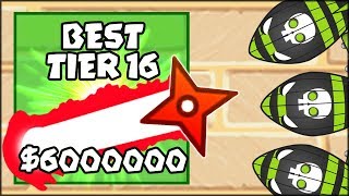 THE HIGHEST TIER EVER VS POWER LATE GAME  Bloons TD Battles HackMod BTD Battles [upl. by Idurt618]