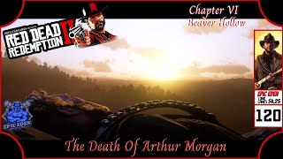 Red Dead Redemption 2 120  The Death Of Arthur Morgan [upl. by Zales939]