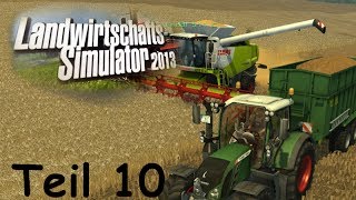 Lets Play Together Landwirtschafts Simulator 2013 Teil 10  Getreideernte [upl. by Inar]