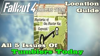 Fallout 4 ★ All 5 quotTumblers Todayquot Magazines Location Guide [upl. by Apollus]