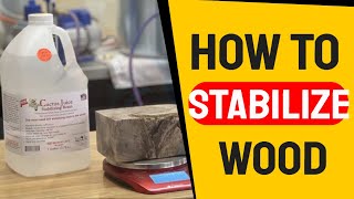 How To Stabilize Wood Easily  A StepbyStep Guide [upl. by Aehtna]