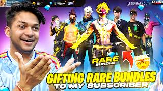 Gifting My Subscribers New Legendary Paradox Bundle 😱 amp 40000 Diamonds 💎 Garena Free Fire [upl. by Ylen161]