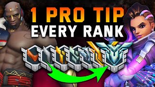 1 BEST TIP for EVERY RANK in Overwatch 2  RANK UP FAST with ANY ROLE  Advanced Guide [upl. by Bakeman306]