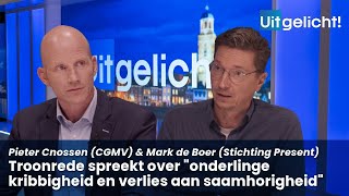 Uitgelicht 18 september 2024  Pieter Cnossen en Mark de Boer over de plannen van het kabinet [upl. by Ambie]