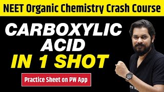 CARBOXYLIC ACID in One Shot  All Concepts Tricks amp PYQs  Class 12  NEET [upl. by Otrebilif]