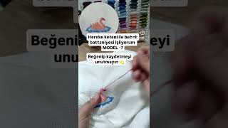 bebekbattaniye battaniyeanneçocuk annekız anneolmak annewithane annebebek etamin örgü [upl. by Yajiv]