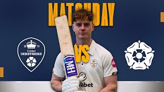 🔴 LIVE  Derbyshire vs Northamptonshire Day Three [upl. by Reseda]