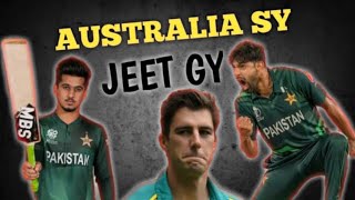 PAKISTAN JEET GYA AUSTRALIA SY  PAk v Aus [upl. by Yorke]