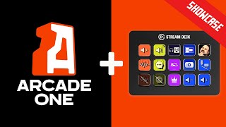 ArcadeOne Stream Deck Showcase [upl. by Stanislaw464]