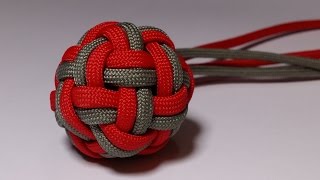 How to make a Double Globe Knot by ParacordKnots [upl. by Veats723]