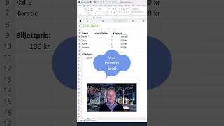 Visa formler i Excel [upl. by Atteyram]