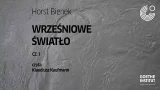 Horst Bienek quotWrześniowe światłoquot cz 1 rozdziały 114  audiobook Czyta Klaudiusz Kaufmann [upl. by Borg]