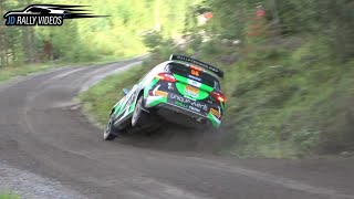 WRC Secto Rally Finland 2024  Big crashes jumps moments mistake [upl. by Ashatan611]