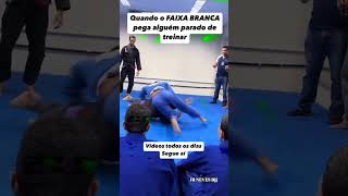 Faixa branca sinistro bjj jiujitsu [upl. by Sam]