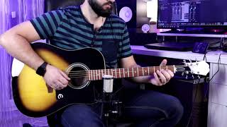 Epiphone DR 100  Guitar Demo [upl. by Pike]