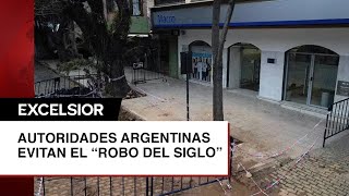 El “robo del siglo” que no sucedió hallan túnel cerca de un banco en Argentina [upl. by Adnwahsor534]