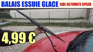 balais dessuie glace lidl ultimate speed poser balai essuie glace mettre [upl. by Atsejam25]