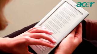 Acer LumiRead eBook Reader [upl. by Grati862]