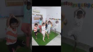 Yoga Activity Balvatika Preschool Surat [upl. by Jessica]