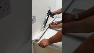 Our Kitchen Worktop Installation process shorts [upl. by Kohsa]