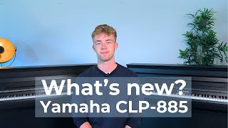 🎹 Yamaha CLP885  Whats new  Digitalpianocom [upl. by Tound]