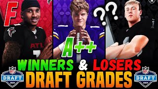 2024 NFL Draft Grades  Day One  WINNERS amp LOSERS [upl. by Bergren930]