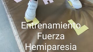 Hemiparesia ejercicios fortalecimiento [upl. by Ardnaik]