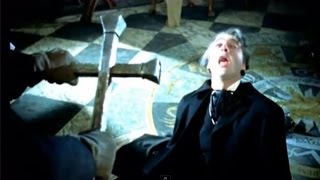 Dracula  Death Scene with Christopher Lee amp Peter Cushing [upl. by Egroej]