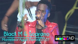 Black M amp Soprano  Montélimar Agglo Festival 2017 [upl. by Onitnas461]