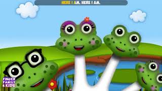 2nd Most Popular VideoFrog Finger Family amp for zacharylbwfm1920 Reuploaded [upl. by Winonah]