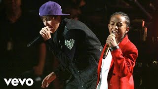 Justin Bieber amp Jaden Smith  Never Say Never Live [upl. by Cleveland]