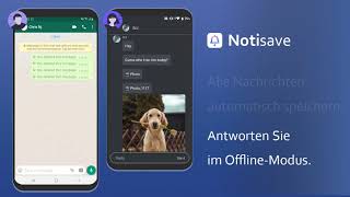 Notisave  Alle Nachrichten automatisch speichern [upl. by Eidnalem]