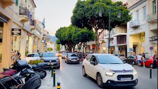 Walking tour in Kalamata  Historic Center Aristomenous  part 2  4K HDR [upl. by Retsub]