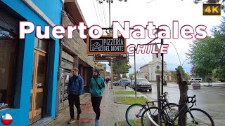 Puerto Natales Chile 🇨🇱 A Walk in Patagonia  Virtual Walking Tour 4K60fps [upl. by Imak336]