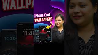 iPhone Cool Wallpaper Tricks shorts [upl. by Sudnor]