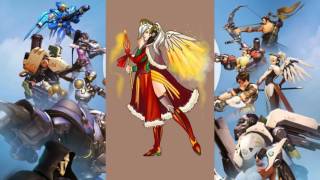 8 Amazing FanMade Overwatch Christmas Skins [upl. by Notse]