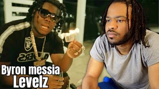 Byron Messia  Levelz  Official Music Video REACTION [upl. by Mroz]