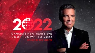 Canadas New Years Eve Countdown to 2022 — Central Time [upl. by Pish]