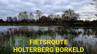 Fietsroute Holterberg Borkeld 4K [upl. by Eixela]