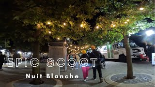 Nuit Blanche  Epic Scooter Rides  Toronto [upl. by Amik]