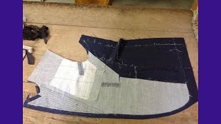 3 SUIT MAKING How to gum hair stay Fusible interfacing [upl. by Faydra]