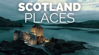 10 Best Places to Visit in Scotland  Travel Video [upl. by Nalat333]