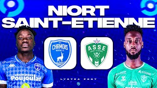 🔴 NIORT  SAINTETIENNE 🔴 Les VERTS pour la REMONTADA  cnfc asse LIGUE 2 J19 L2 Direct Live Talk [upl. by Choo]