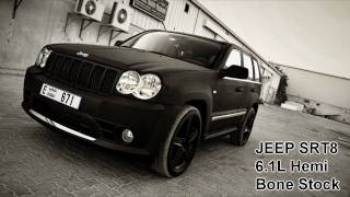 GMC Denali Modded vs Jeep SRT8 Stock  HD ll دينالي ضد جيب [upl. by Geer494]